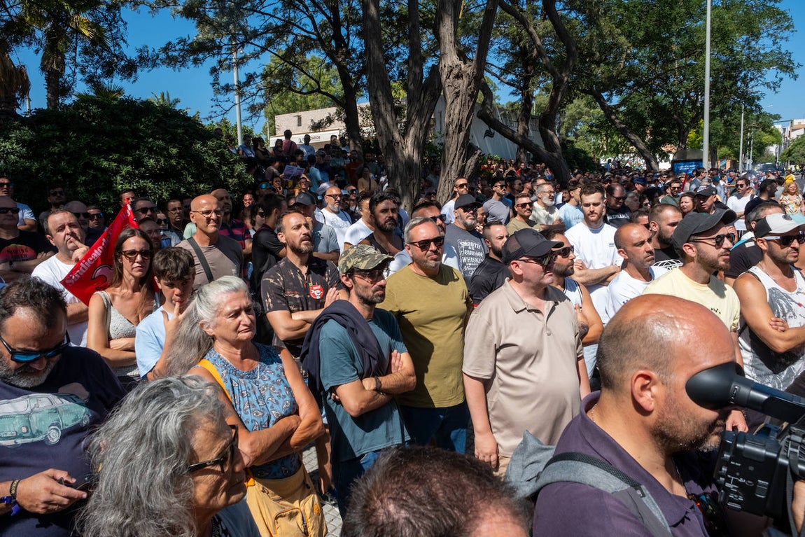 Fotos: Así ha sido la protesta de la huelga del metal en Cádiz de este miércoles