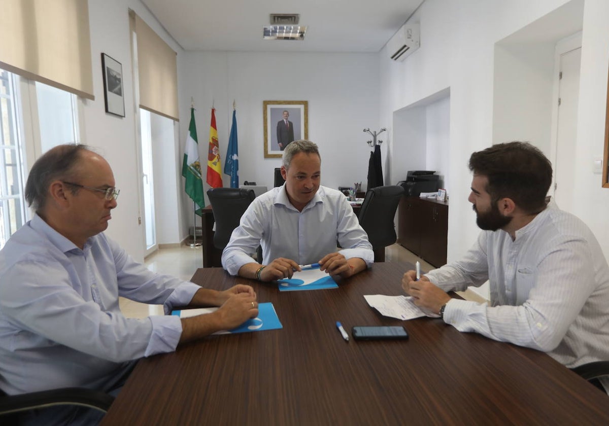 Coloquio en el Consorcio de Aguas de la Zona Gaditana