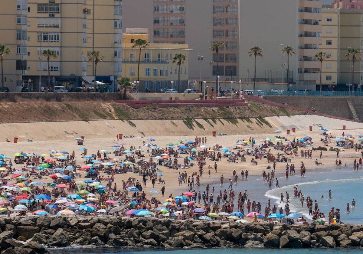 Playa de Santa María del Mar, Cádiz.