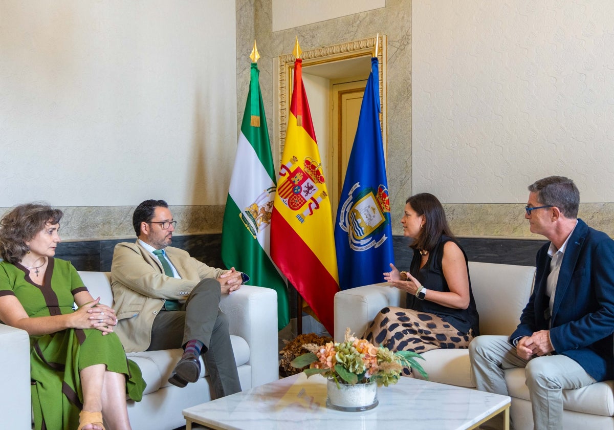 Cavada se reúne con el nuevo presidente de la Confederación de Empresarios