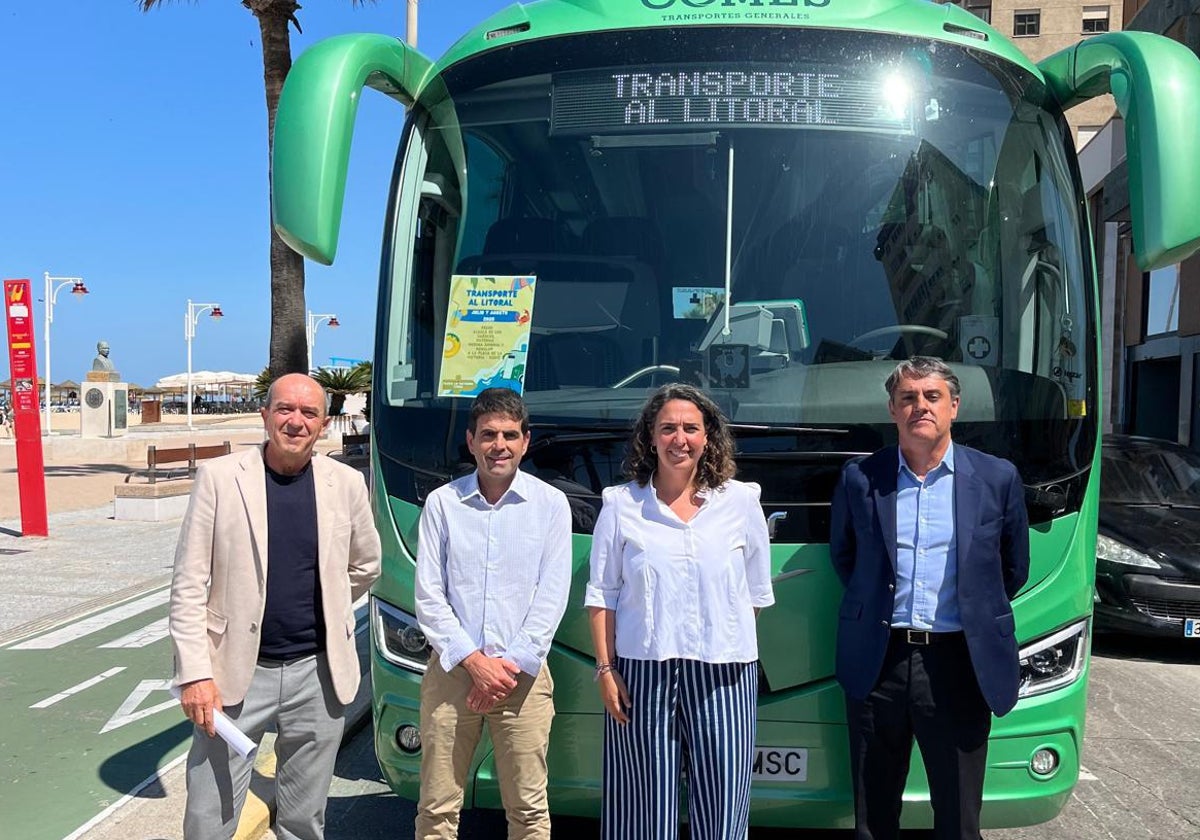 Cuatro rutas de autobús para conectar el interior de la provincia con la costa gaditana