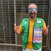 Víctor Manuel Acuña, vendedor que ha traído la suerte a Algeciras