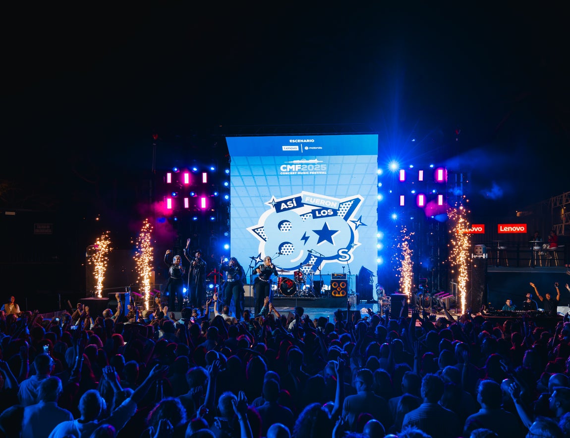 Fotos: La noche más ochentera arrasa en Concert Music Festival