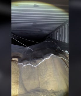 Imagen secundaria 2 - Interceptan un portacontenedores con más de una tonelada de cocaína en la Bahía de Cádiz que había sido asaltado por polizones