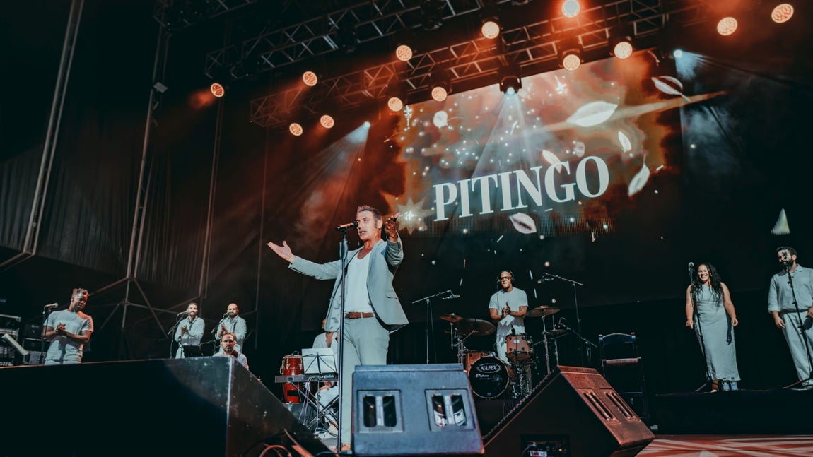 Fotos: Pitingo pone banda sonora a la jerezana Bodega Las Copas en Tío Pepe Festival