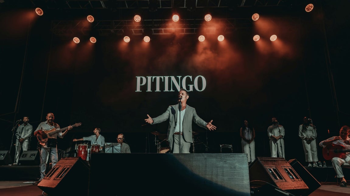 Fotos: Pitingo pone banda sonora a la jerezana Bodega Las Copas en Tío Pepe Festival