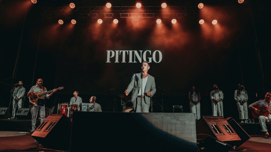 Fotos: Pitingo pone banda sonora a la jerezana Bodega Las Copas en Tío Pepe Festival