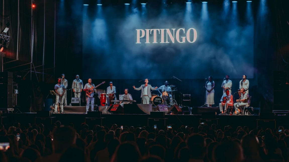 Fotos: Pitingo pone banda sonora a la jerezana Bodega Las Copas en Tío Pepe Festival