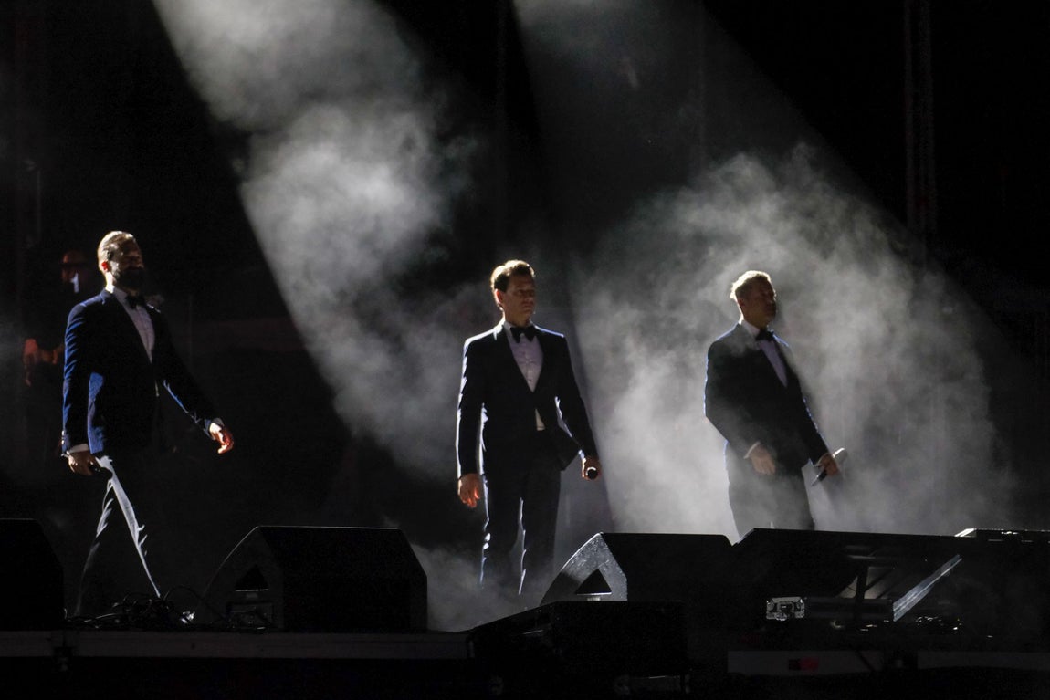 Concierto de Il Divo en Cádiz, en imágenes