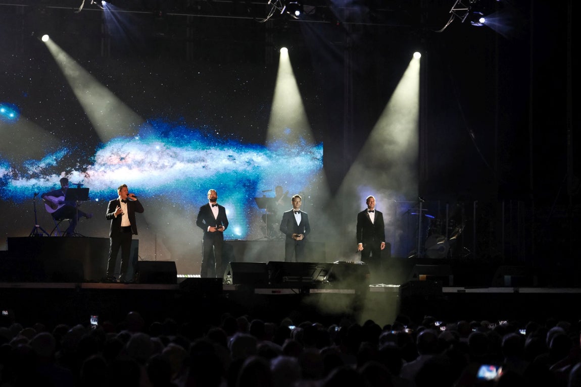 Concierto de Il Divo en Cádiz, en imágenes