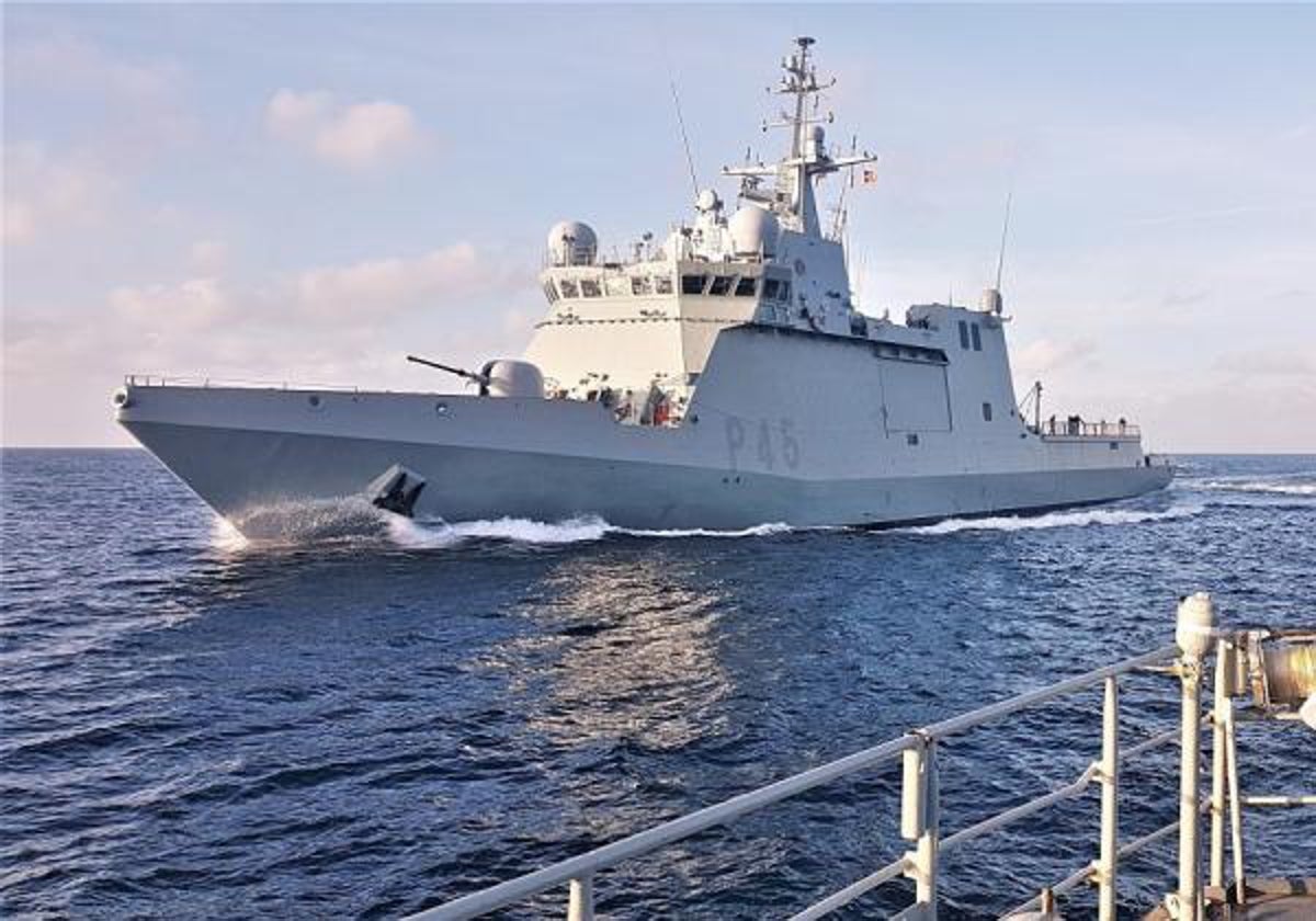 Defensa compra por 6,34 millones un dron acuático para el BAM-IS que se construye en Navantia