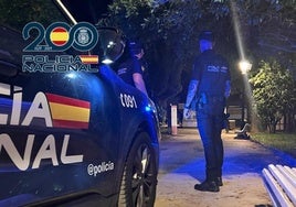 Roba en un bar del parque Genovés en Cádiz y al verse rodeado por la Policía se raja el cuello con un cristal