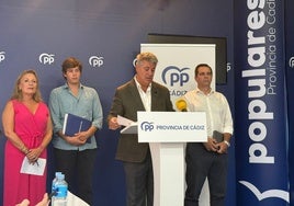 «El Gobierno de España no tiene a la provincia de Cádiz en su agenda»