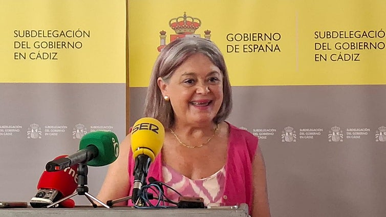 La subdelegada del Gobierno dibuja una imagen idílica de Cádiz en el balance de gestión de Sánchez