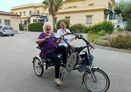 Las bicicletas eléctricas que pretenden cambiar la vida de los mayores de Chiclana