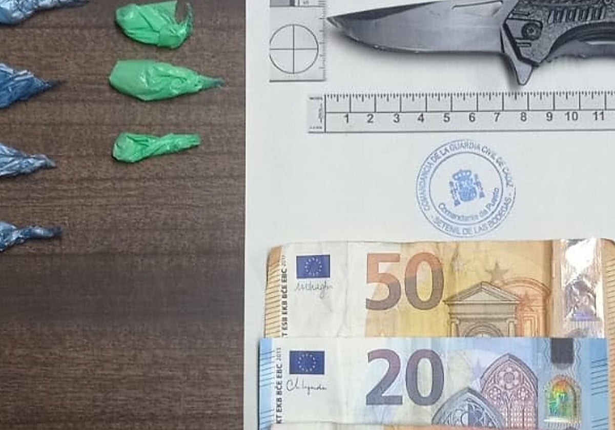 Pillado con cocaína y MDMA cerca del recinto ferial de Setenil
