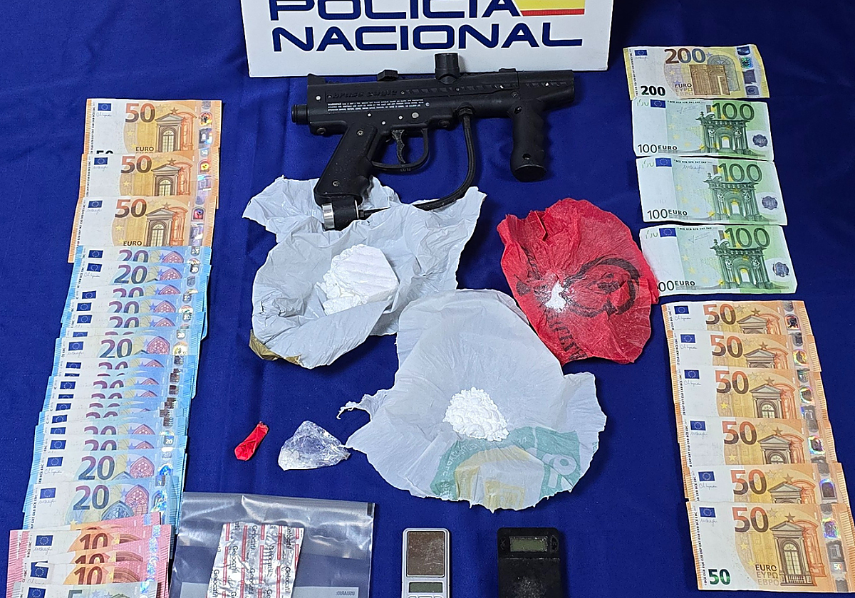 Desmantelado un punto de telecoca en Algeciras