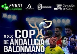 San Fernando rinde homenaje a Miguel Ángel González, guardia civil isleño asesinado en Barbate, con un memorial de balonmano