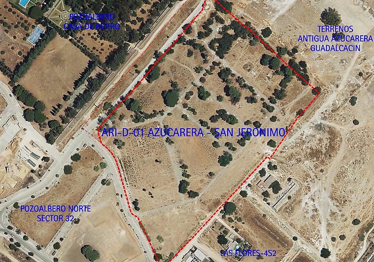 Desarrollo urbanístico de los suelos de la antigua Azucarera San Jerónimo