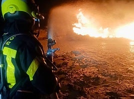 Detenido un hombre acusado de provocar dos incendios forestales en un mismo fin de semana en Puerto Real