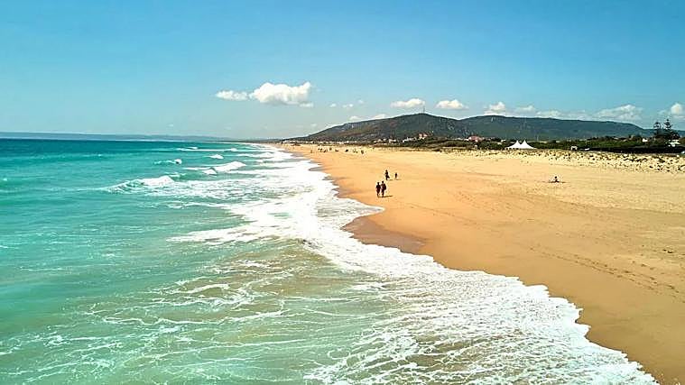 Imagen de la playa de Zahara de los Atunes