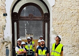 La rehabilitación del antiguo Hospital San Juan de Dios en El Puerto avanza a buen ritmo