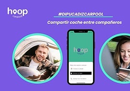 Nace Dipucar, una plataforma para compartir coche entre empleados de la Diputación de Cádiz