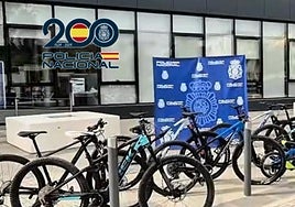 Varias bicicletas robadas en Jerez aparecen en una finca de Dos Hermanas
