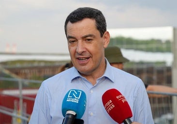 Juanma Moreno pide información sobre el derribo de la Verja: «Nunca vamos a dejar de reivindicar la soberanía española del Peñón»