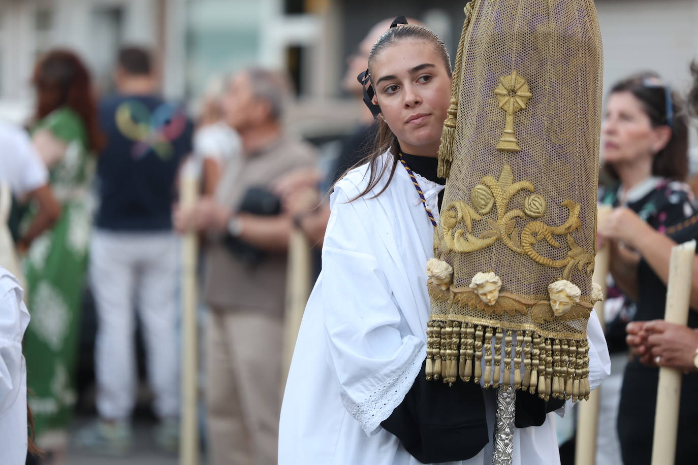 Fotos: Jesús Nazareno peregrina hacia la la Parroquia Nuestra Señora de Loreto