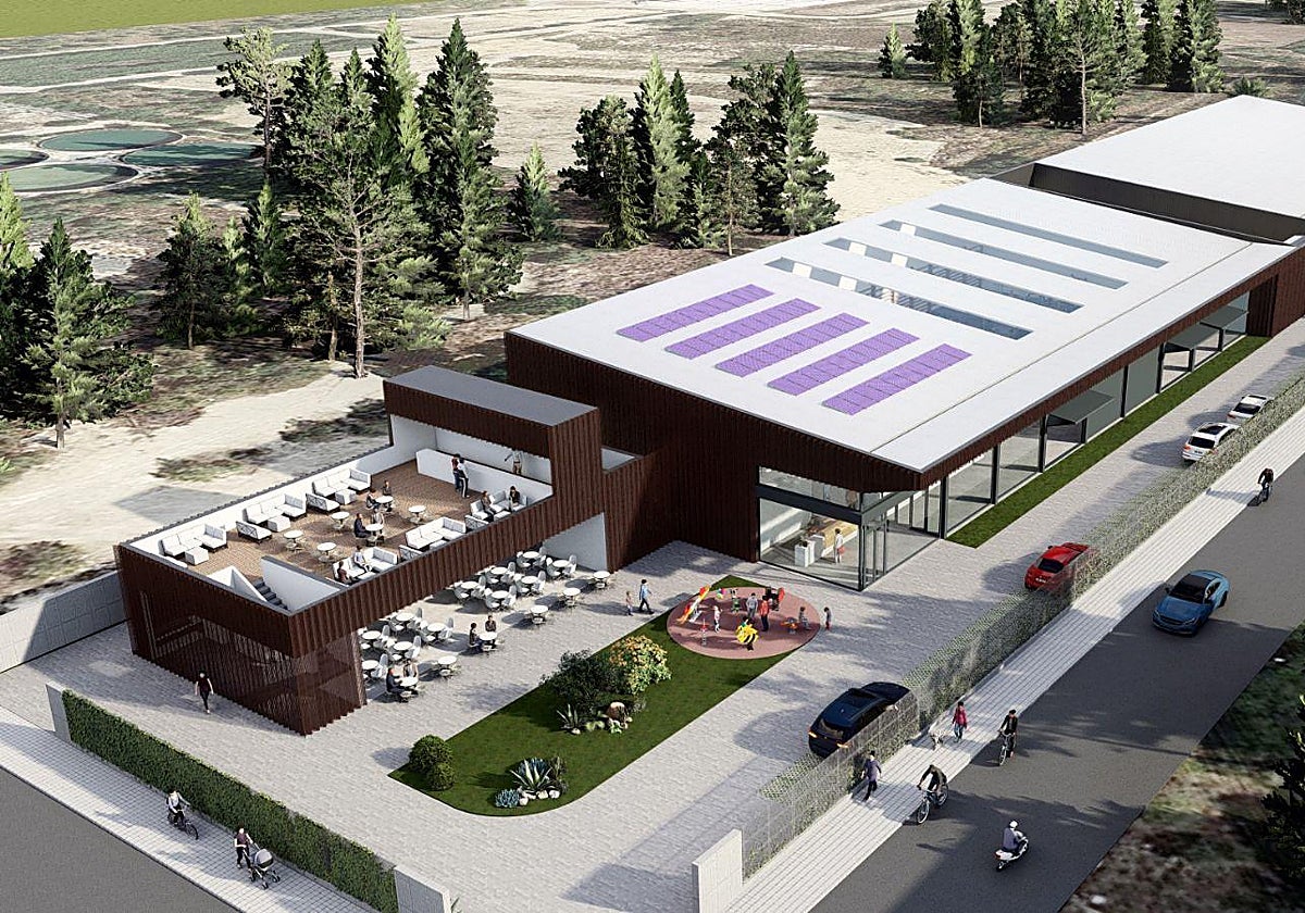 Habrá un nuevo centro deportivo en Valdelagrana que tendrá pistas de pádel y zona infantil