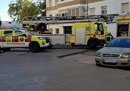 Herido con quemaduras en los brazos al apagar el fuego de una sartén en una vivienda de El Puerto