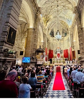 Imagen secundaria 2 - Horarios y recorrido de la procesión de la Virgen de los Milagros en El Puerto