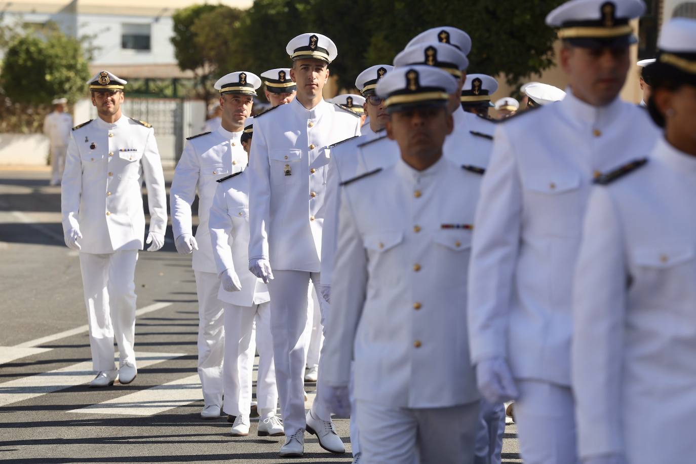 Fotos: Margarita Robles inaugura el curso académico en la Escuela de Suboficiales de la Armada en San Fernando