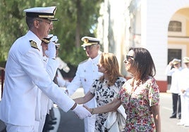 Fotos: Margarita Robles inaugura el curso académico en la Escuela de Suboficiales de la Armada en San Fernando
