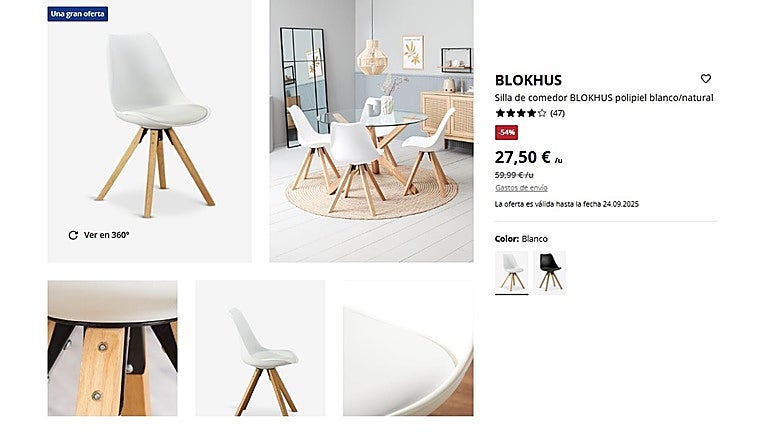 El IKEA danés ofrece un 60% de descuento en todas sus tiendas de España: puedes comprar muebles y colchones rebajados