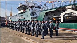 El Duque de Ahumada, nuevo buque de la Guardia Civil con base en Cádiz para vigilar el Estrecho
