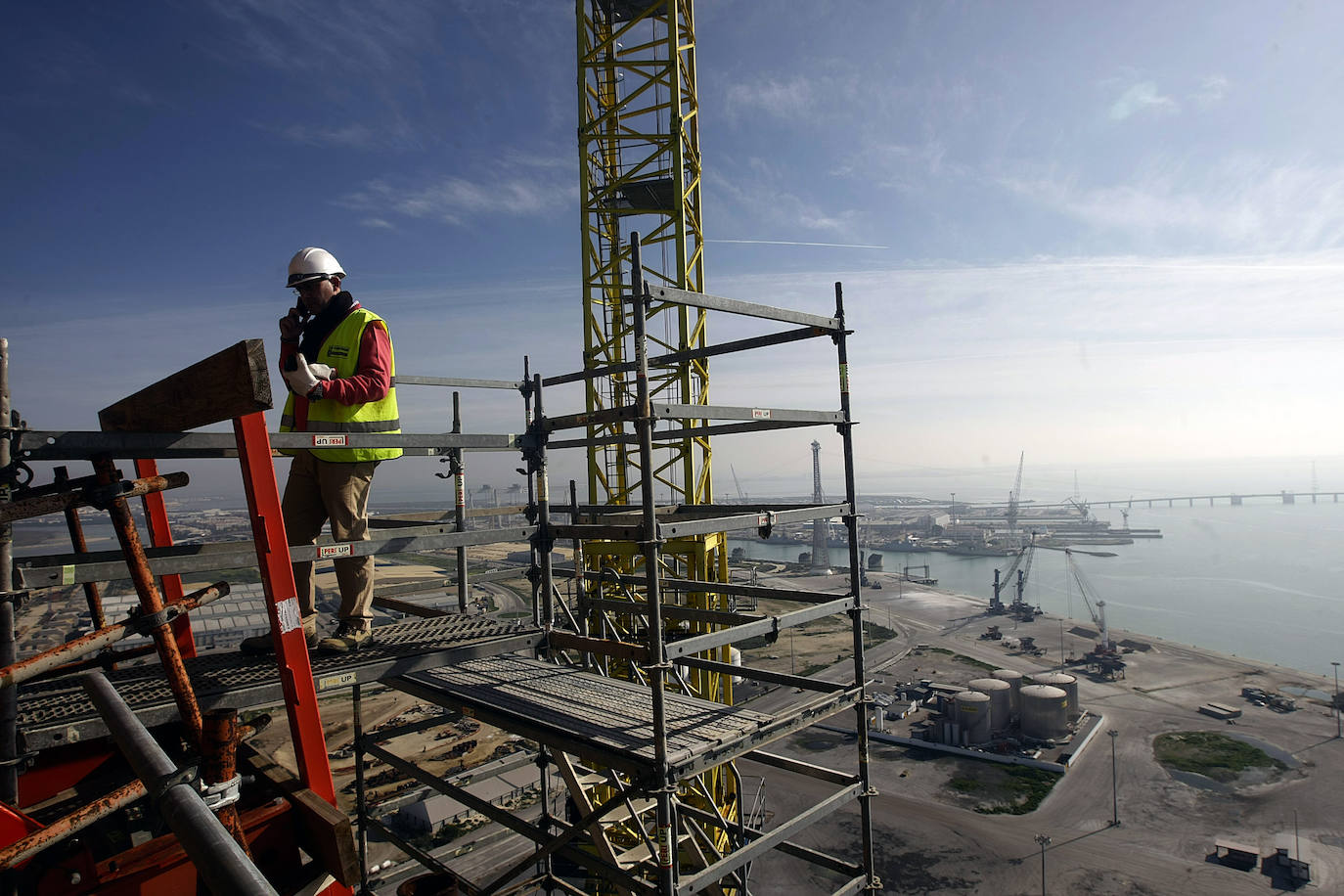 La construcción de un símbolo: Las imágenes de las obras del puente de la Constitución de 1812 de Cádiz