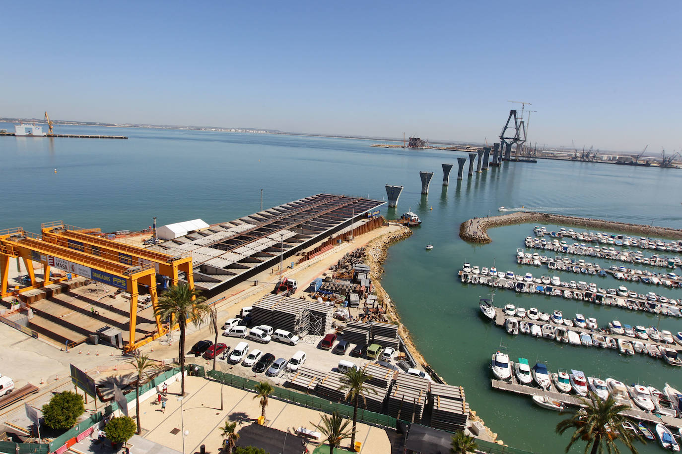 La construcción de un símbolo: Las imágenes de las obras del puente de la Constitución de 1812 de Cádiz