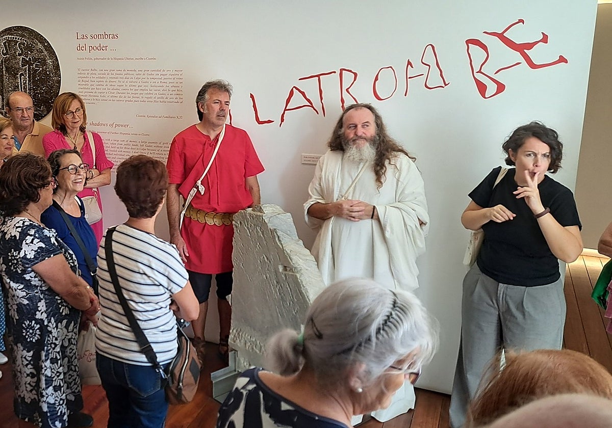 César llega a Gades durante el Cádiz Romana y acabará soltando dos lagrimones