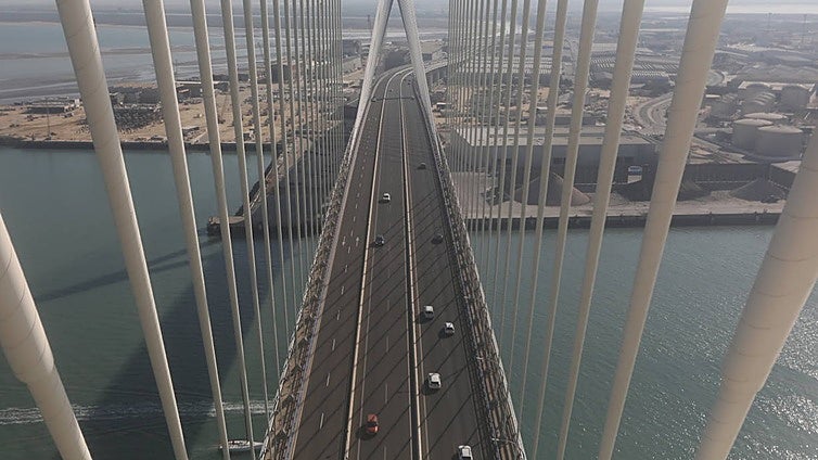 Diez años de un puente que transformó la Bahía de Cádiz