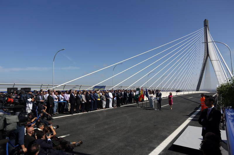 Fotos: Las imágenes de la inauguración del puente de la Constitución de Cádiz