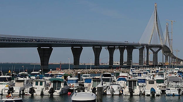 Imagen después - Transformación del puente de la Constitución de 1812 de Cádiz