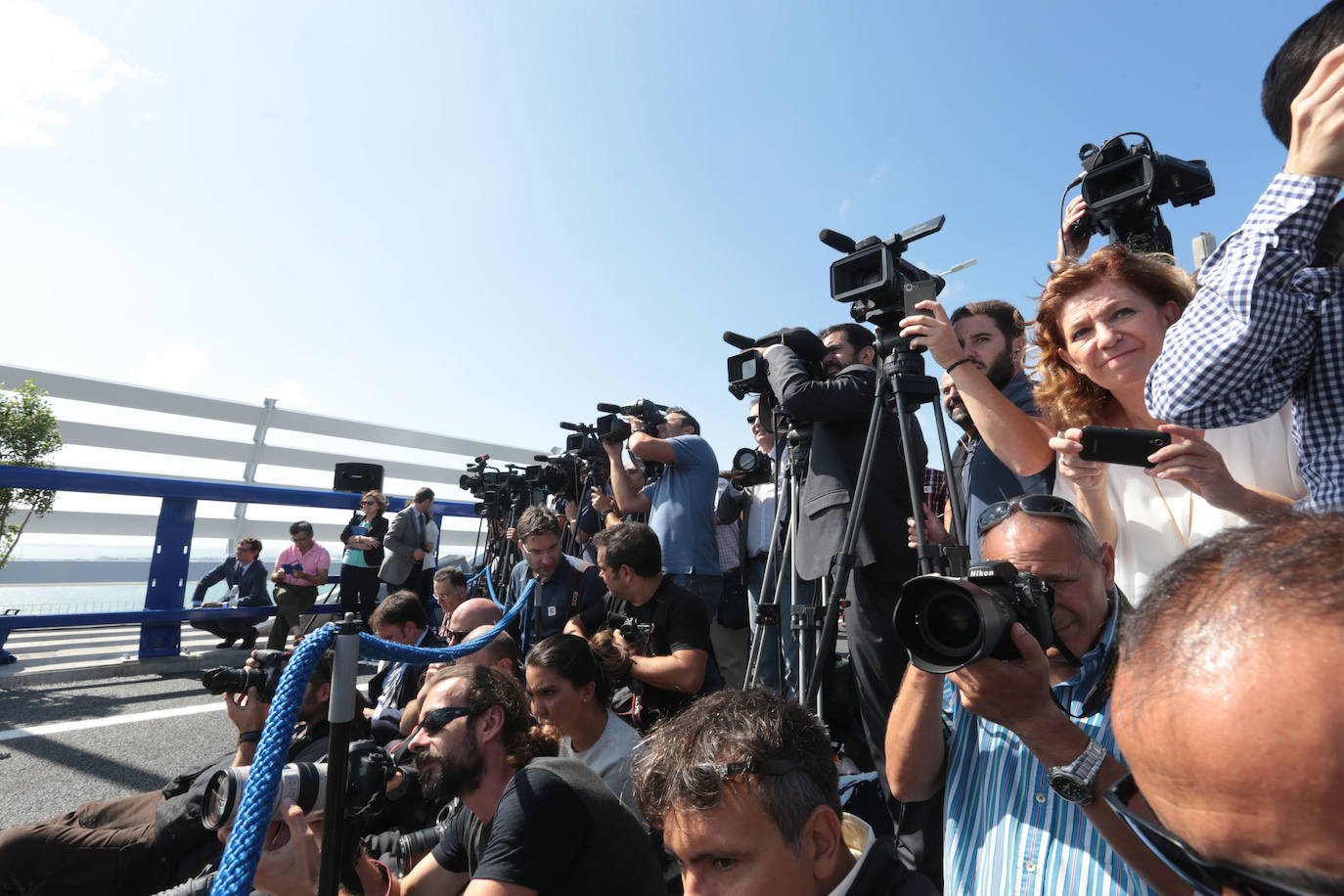 Fotos: Las imágenes de la inauguración del puente de la Constitución de Cádiz