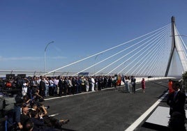 Inauguración del puente de la Constitución de 1812 de Cádiz