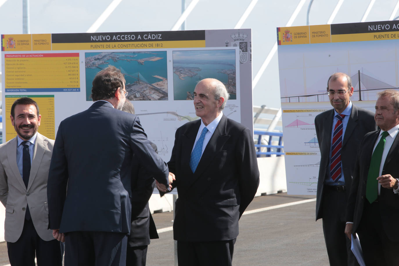 Fotos: Las imágenes de la inauguración del puente de la Constitución de Cádiz