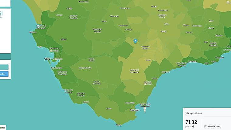 Imagen del mapa de Sonneil Happy Index