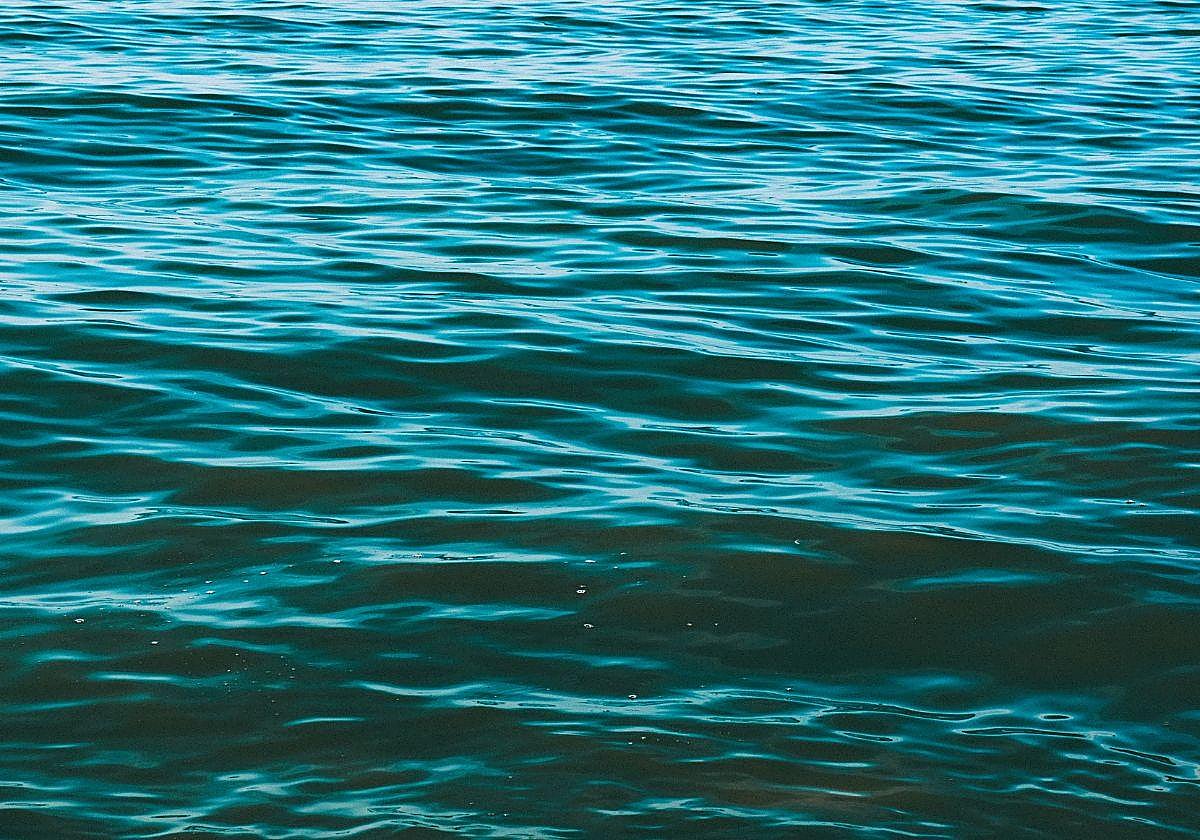 Imagen del agua del mar