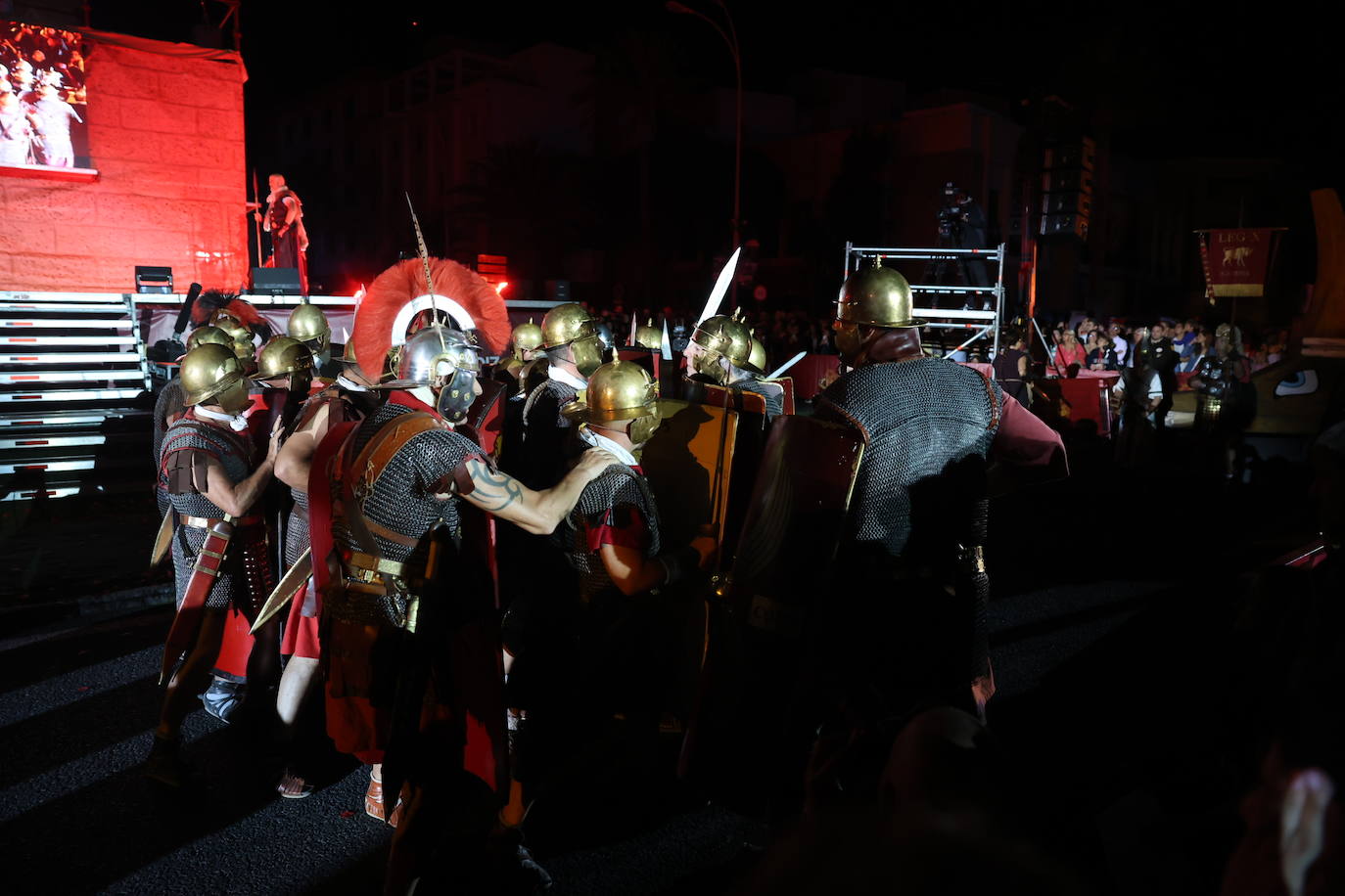 Las imágenes del espectáculo de &#039;Foedus, Gaditanorum&#039; en Cádiz