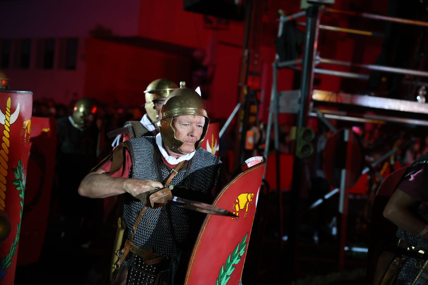 Las imágenes del espectáculo de &#039;Foedus, Gaditanorum&#039; en Cádiz